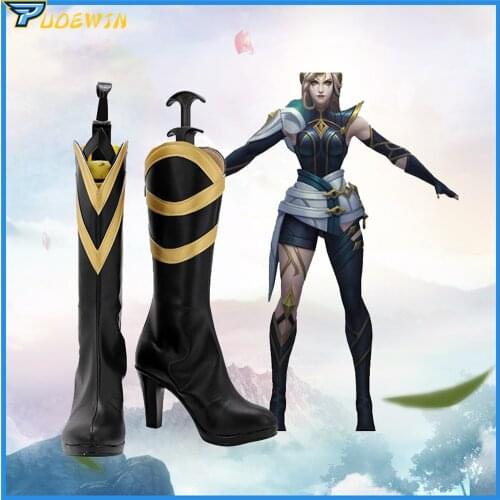 Game LOL Diana Cosplay Shoes Boots