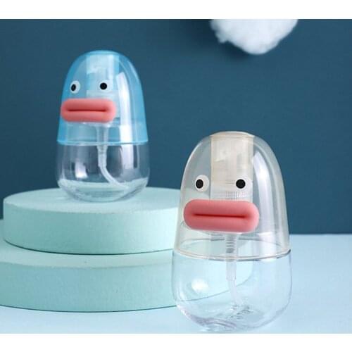 40ml Travel Cartoon Empty Spray Bottle Plastic Atomizer Small Mini Empty Refillable Perfume Water Sprayer Makeup Containers