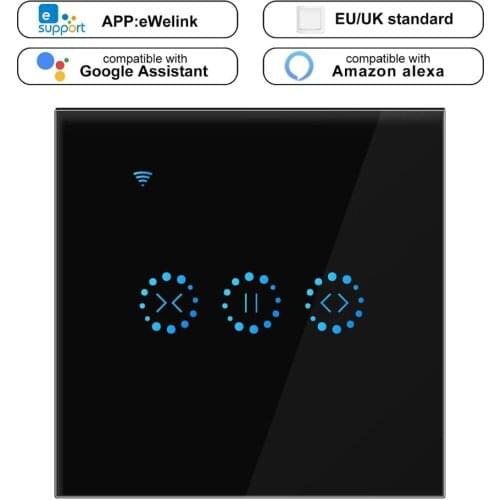 EWeLink Smart Life WiFi Curtain Blind Switch for Roller Shutter Electric motor Google Home Alexa Echo Voice Control DIY Smart