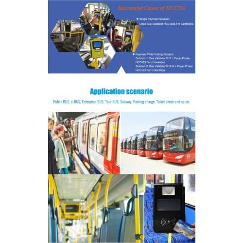GPS RFID Card Transportation Bus Ticket Online Union Card Validator GPRS P18-L2
