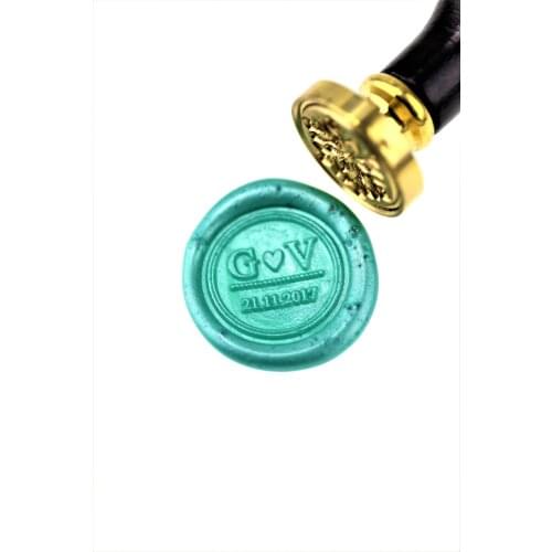 Personalized Initials with wedding date wax seal stamp/Custom wedding seals/wedding invitation seal/custom wedding stamp