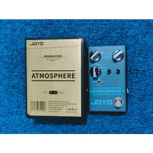 JOYO R Series ATMOSPHERE Digital Reverb Pedal Guitar Multi Effects Pedal Octave Looper Overdrive Distortion Preamp Guitar Pedal