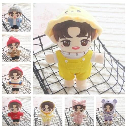 Zhang Yunlei doll star 20cm doll clothes star muppets can change clothes doll plush toy female doll