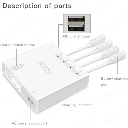 Lin Go Quadcopter Chargers