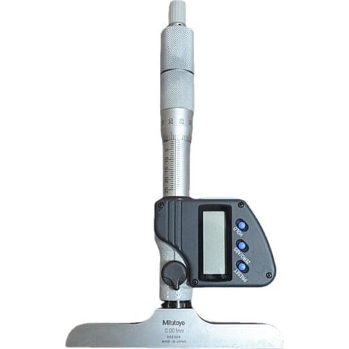 Mitutoyo 329-250 Digital depth micrometer,0-150mm display depth Micrometer