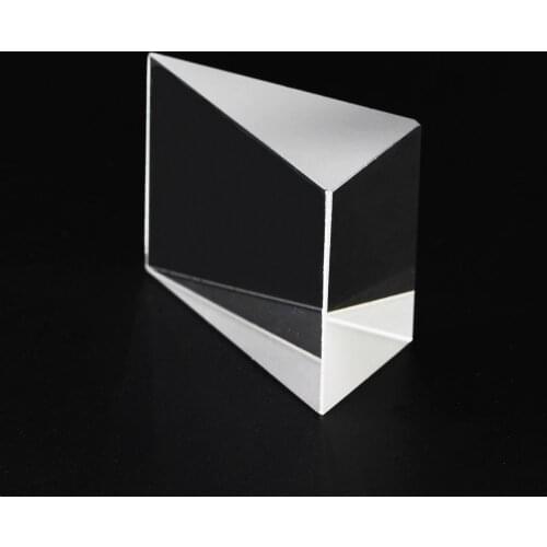 Machining Customized Optical Elements With Right Angle Triprism K9 Laser Glass Wedge Prism Measuring Instrument