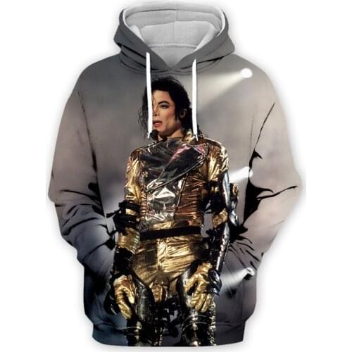 PLstar Cosmos Pop King Legend Singer Musician Michael Jackson Streetwear Pullover Colorful 3DPrint Men/Women Harajuku Hoodies 14
