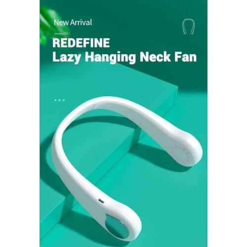 Portable Fan Hand Free Small Personal Mini USB Fan 1800mAh Rechargeable Battery Operated Neck Fan High Quality and Brand New