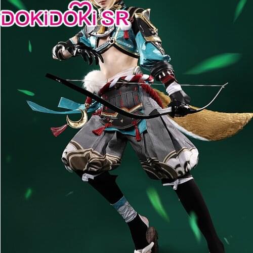 1 Deposit =$5 Coupon DokiDoki-SR Game Genshin Impact Gorou Cosplay Costume Gorou Costume