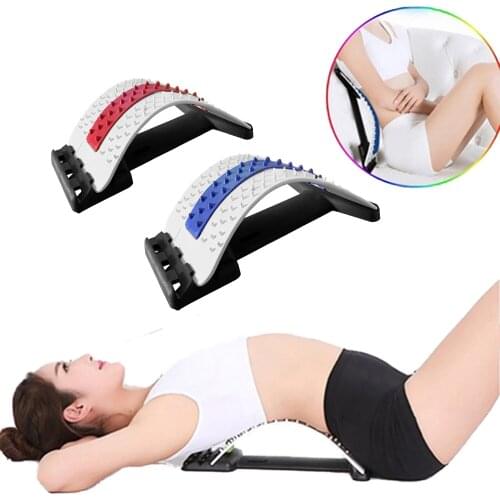 Back Stretcher - Immediate Back Pain Relief, Herniated Disc, Sciatica, Scoliosis, Upper and Lower Back Stretcher Support and Pai