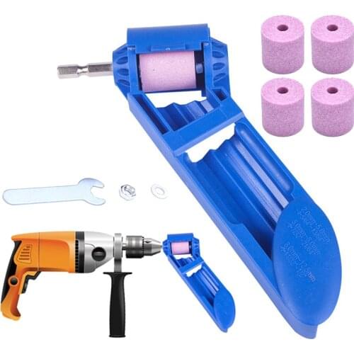 1Set Drill Bit Sharpener Corundum Grinding Wheel Drill Grinder Powered Tool Parts