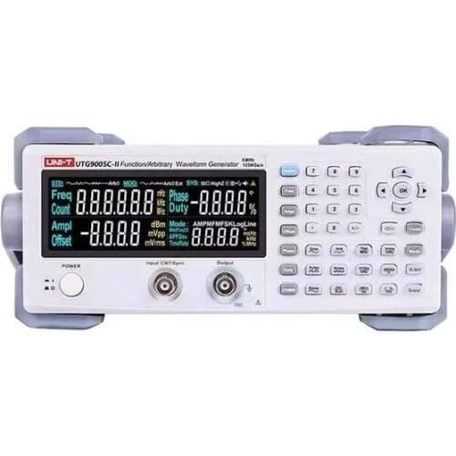 UNI-T UTG9005C-II function / arbitrary waveform generator 5MHz single channel digital signal source 125MS / s sampling rate
