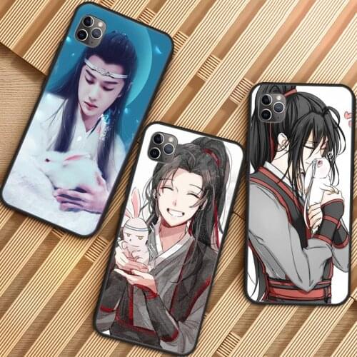 The Untamed WangXian Bunnies Phone Case for iPhone 11 12 mini pro XS MAX 8 7 6 6S Plus X 5S SE 2020 XR