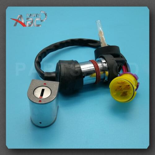 Buyang 300CC ATV Quad G300 Waterproof Ignition KeySwitch 5.3.01.0013 5.3.01.0012