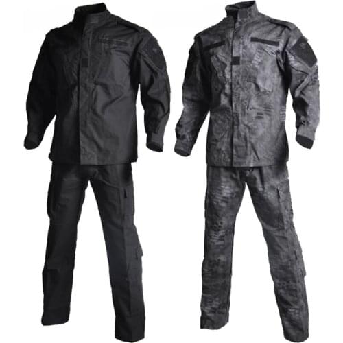 Military Army Combat Uniform Shirt + Pants Outdoor Airsoft Paintball Multicam Tactical Ghillie Suit Camouflage Hunting Clothes