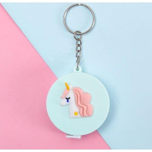 150cm/60 Inch Retractable Tape Ruler Portable Roll Tape Measure Mini Keychain Soft Ruler Camping Supplies Sewing Measuring Tools