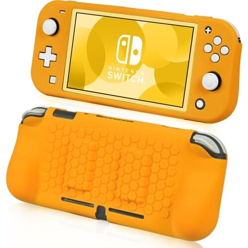 For Nintendo Switch Lite Protective Case Grip Cover Silicone Cover Clear Shell For Switch Lite Console Accessories