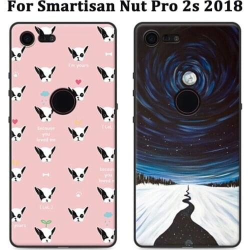 For Smartisan Nut Pro 2s 2018 Case cover cute cartoon soft phone Case For Smartisan Nut Pro2s 2018 OE106 Protection Shell fundas