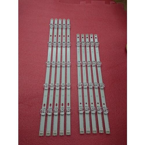 10 PCS/set LED Backlgith Strip for LG 49LB5800 49LB580N 49LB5700 49LF5610 49LF580V 49LF5800 49LB630V 49LB6300 49LB650V 49LB6500