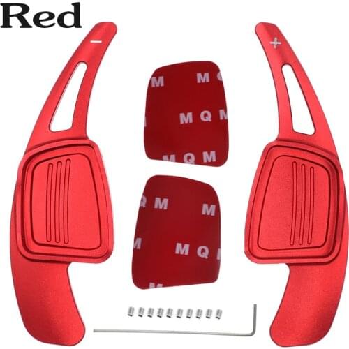 Car Steering Wheel Shift Paddles Aluminum Shift Paddles Extension For Audi A3 A4L A5 S3 S4 Q2 Q5 Q7 S3 S4 TT TTS Car Accessories