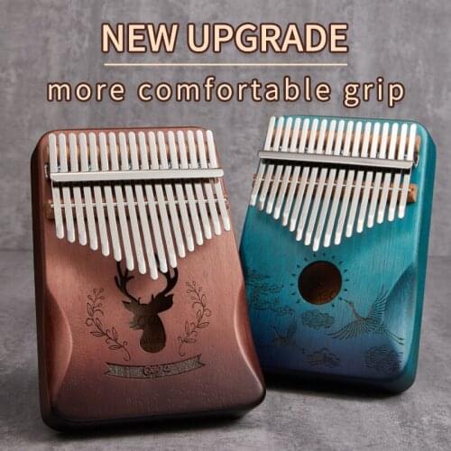 Cega kalimba 17 key mahogany new design thumb piano 17 llaves mbira Musical Instrument best quality easy to learn