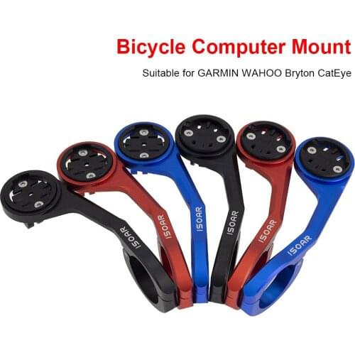 Newest Red Blue Black Bike Computer Holder Code Stand Bicycle Mount Apply to Garmin/Wahoo/Bryton