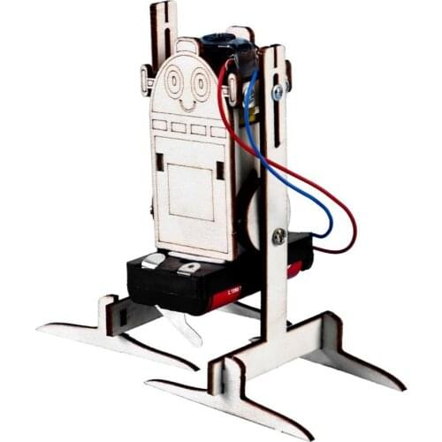 Electric Crawling Robot Toy Kids Science Experiment Material Package DIY Small Handmade Toys Kit Gift for Children