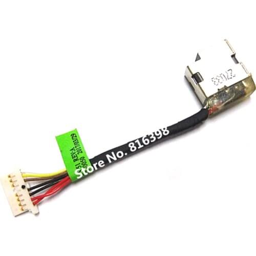New DC Jack FOR HP X360 11-K 13-A 13-D 13-S M6-AR M6-W 15-AU 15-BK DC-in Cable 799735-S51 799735-Y51 799735-F51
