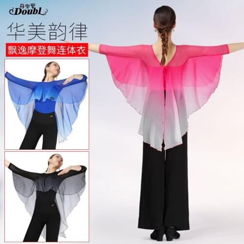 Muti-colour Latin Dance clothes T Shirt new Long-Sleeve Autumn And Winter practise fashion Chacha Rumba Ladies Dovetail Modern
