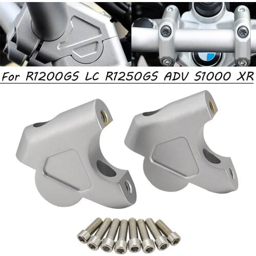 For BMW R1200GS R1250GS LC ADV Riser handlebar lifting clamp GS 1200 1250GS LC Adventure S1000 XR handlebar heightening code