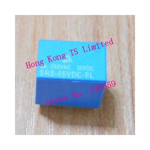 SRS-DC-SL relay 5V/12V/24V 6pin 3A 4100 signal relay SRS-05VDC-SL SRS-24VDC-SL