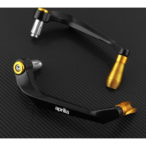 Motorcycle CNC Handlebar Handle grips Bar Ends + Brake Clutch Levers Guard Protector For Aprilia RSV 4 RSV4 FACTORY 2009-2021