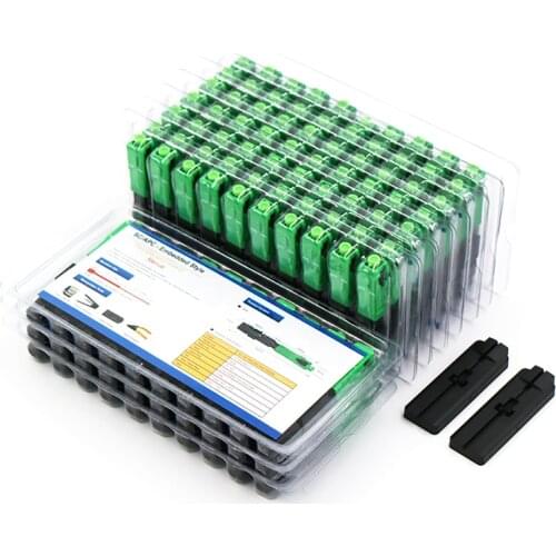 SC APC fast connector APC FTTH Tool Cold Fiber Fast Connector no more than 0.3 dB