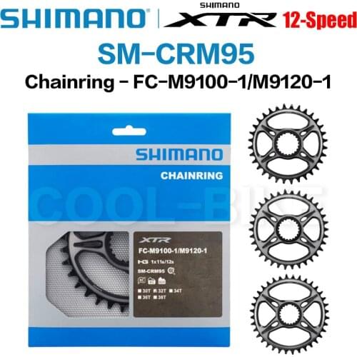 Shimano XTR SM CRM95 Direct Mount Chaining 4-Arm for FC-M9100 / FC-M9120 1x12-speed MTB Mountain bike bicycle 34T 36T 38T