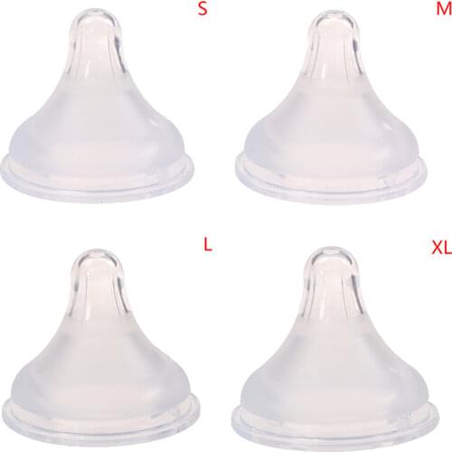 Anti Flatulence Silicone Nipple Pacifier Medicine Feeder Water Food Feeding Bottle Baby Care