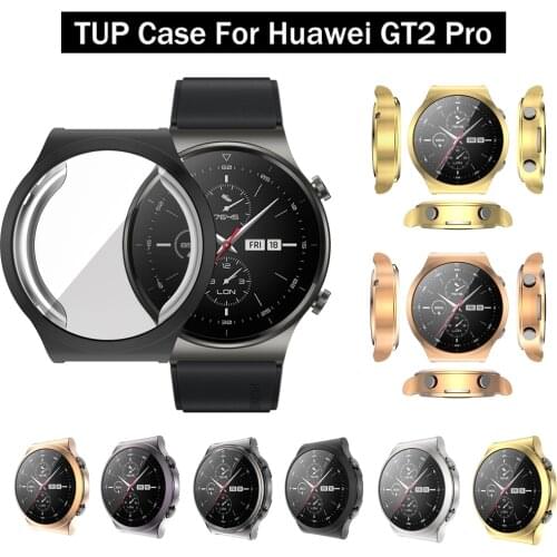 Silicone Cases For Huawei GT 2 Pro Smart Watch Cover TPU Full Shell Huawei gt2 pro Protector Smart Watch Accessories Screen Case