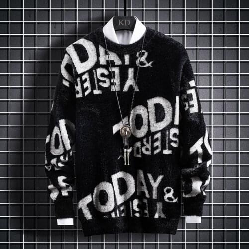 New Winter Cashmere Sweater Men Clothing Top Quality Male Pullover Sweaters Keep Warm Pull Homme Fashion Mens Christmas Jumper