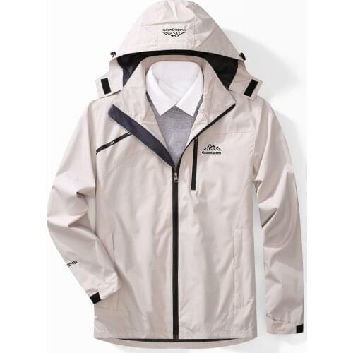 Spring Outdoor Jackets Mens Hooded Coat Women HikingCycling Trekking Fishing Windbreakers Plus Size M-5XL Leisure Sportswear