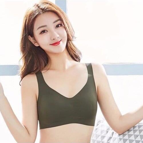 Women Seamless Sports Bra Breathable Quick Drying Running Sport Top High Elasticity Shockproof Yoga Bras Fitness Underwear Vest