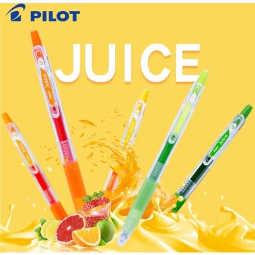 10pcs Pilot Juice Color Gel Pen LJU-10EF Students Use Hand Account To Make Notes And Sign Press Candy Color Gel Pen 0.5mm