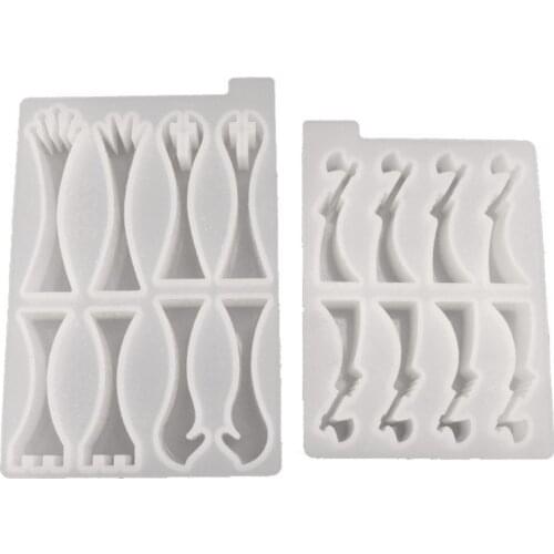 2Pcs 3D Chess Pieces Resin Casting Molds Kit 3D Chess Checker Epoxy Mold Resin