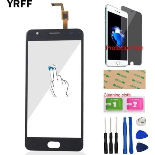 5.0'' Mobile Touch Screen Glass For Oukitel K6000 Plus Touch Screen Digitizer Panel Front Glass Tools Protector Film Adhesive