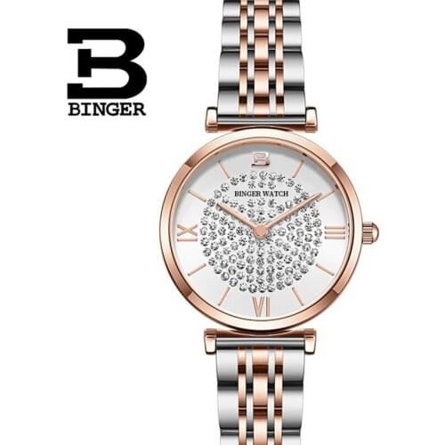 BINGER Ladies Watch Stainless Steel