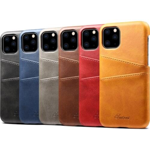 2021 Wholesale Price 6 Colors For iPhone 7 8 Plus X XR XS 11 12 Pro Max Mini 2020 SE Leather Back Cover Phone Case Button Open