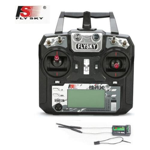 Flysky FS-i6X 10CH 2.4GHz AFHDS 2A RC Transmitter With FS-iA6B FS-iA10B FS-X6B FS-A8S Receiver For Rc Airplane Quadcopter Mode2