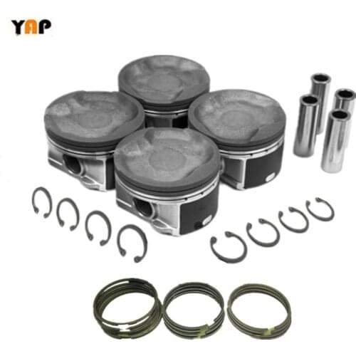New STD Piston & Piston Rings Set FOR FITTOYOTA Tacoma 4Runner 2TRFE 2.7L DOHC 13101-75130 13011-75110 2005-2015