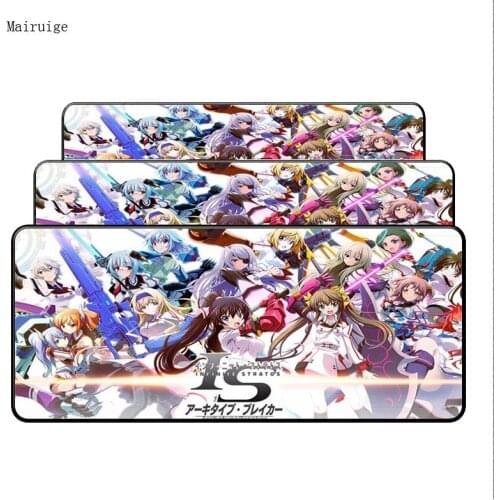 Mairuige 900*400*4 Japanese Anime Lock Edge Mouse Pad Large Office Gaming Mousepad dest Keyboard mat for Notbook PC Table Mat