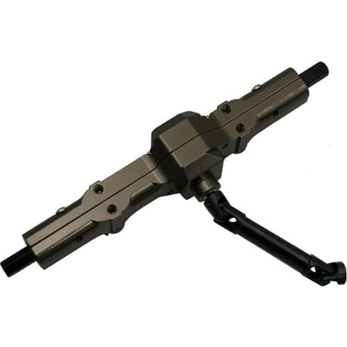 Metal Differential Gear Rear Bridge Axle with Drive Shaft Kit for WPL D12 Truck RC Car DIY Upgrade Part