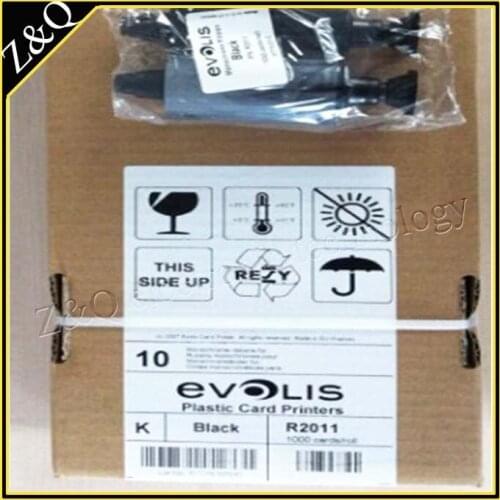Original Evolis R2011 Black Ribbon for the evolis pebble card printer