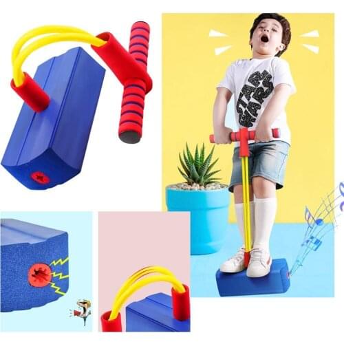 Pogo Stick Jumping Shoes Kangaroo Jumper Foam Stick Outside Outdoor Toys Sport Indoor Games For Kids Children Fitness Equipment